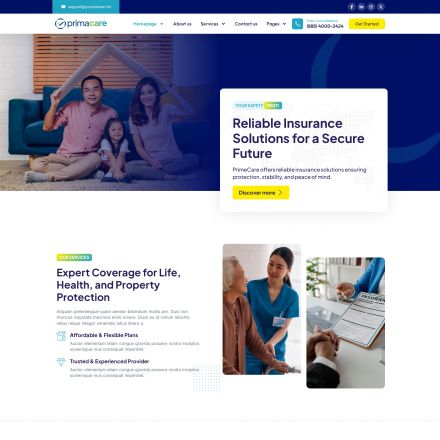 ThemeForest PrimaCare