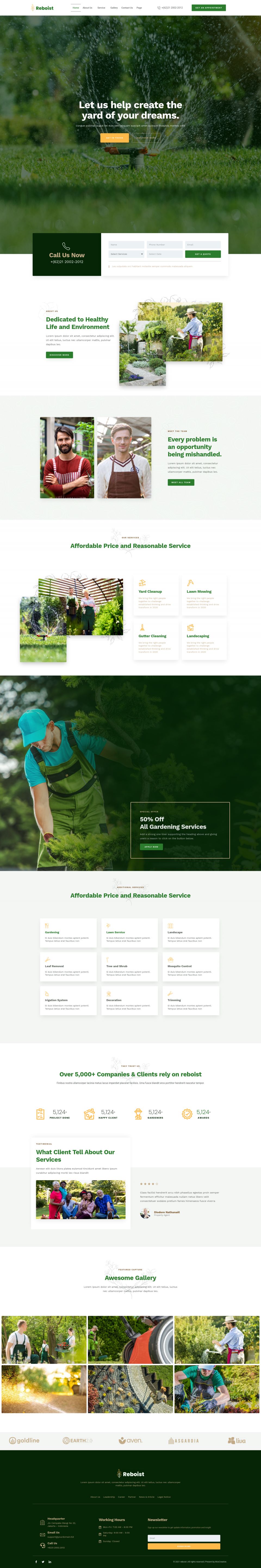 WordPress template ThemeForest Reboist