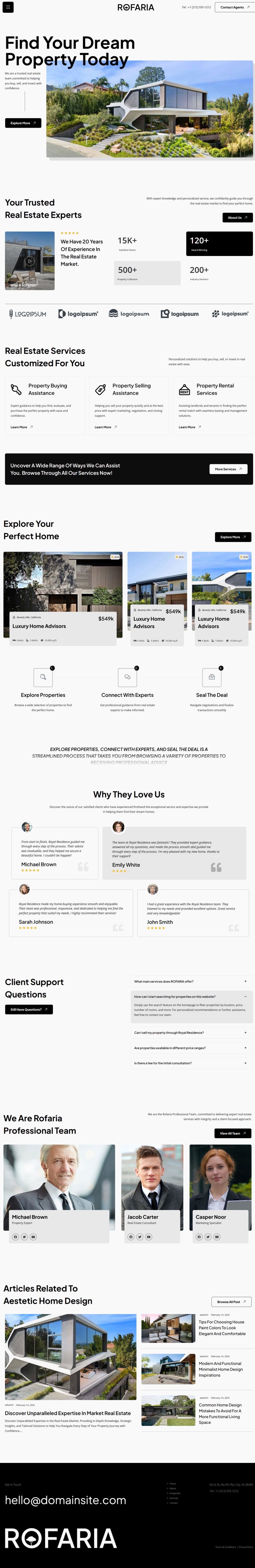 WordPress template ThemeForest Rofaria