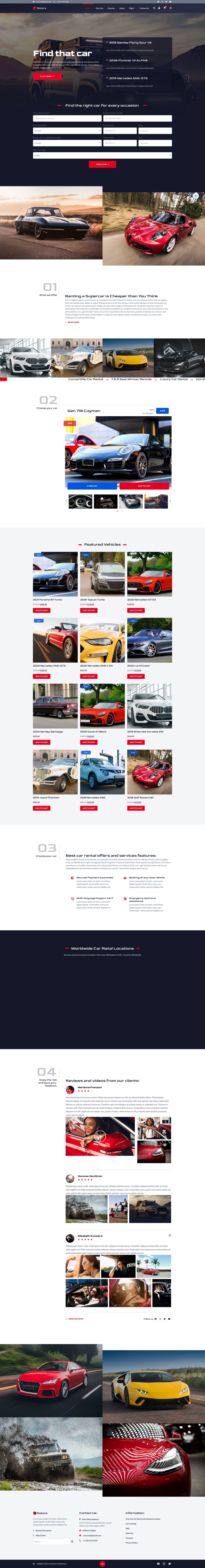 WordPress template ThemeForest Rotors