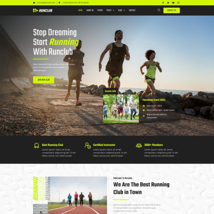 ThemeForest Runclub