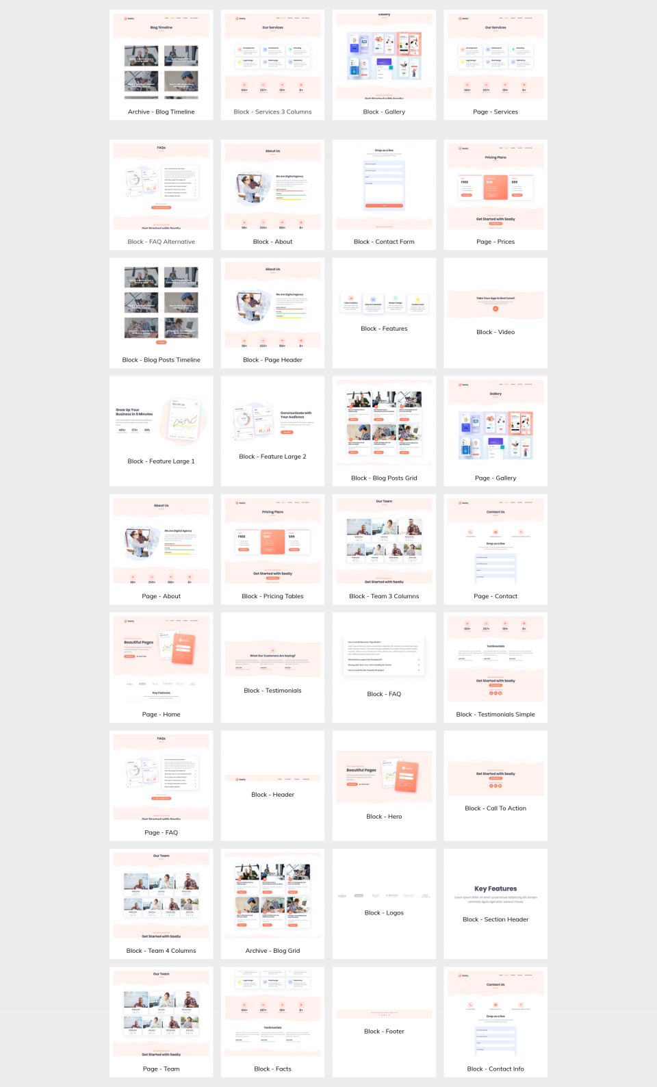 WordPress template ThemeForest SaaSy