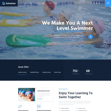 ThemeForest Schwimm