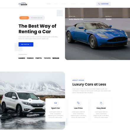 ThemeForest Sedan