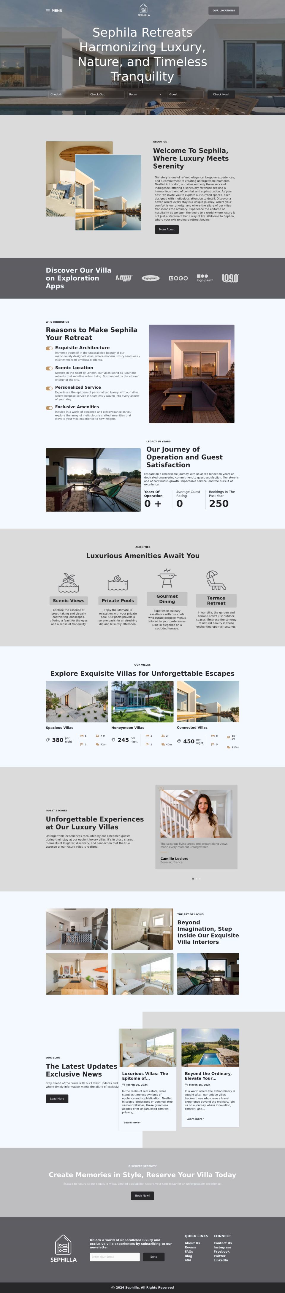 WordPress template ThemeForest Sephilla