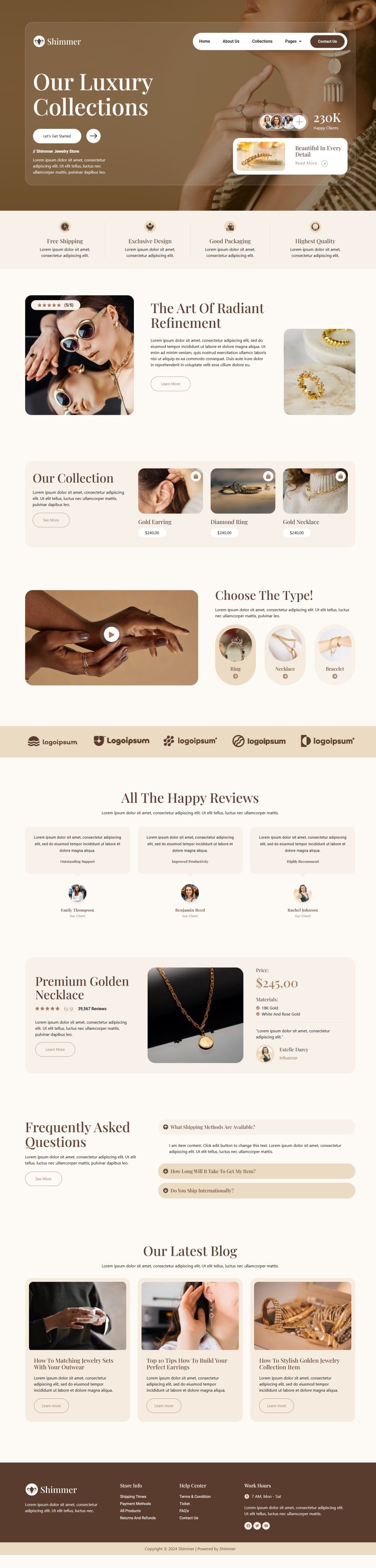 WordPress template ThemeForest Shimmer