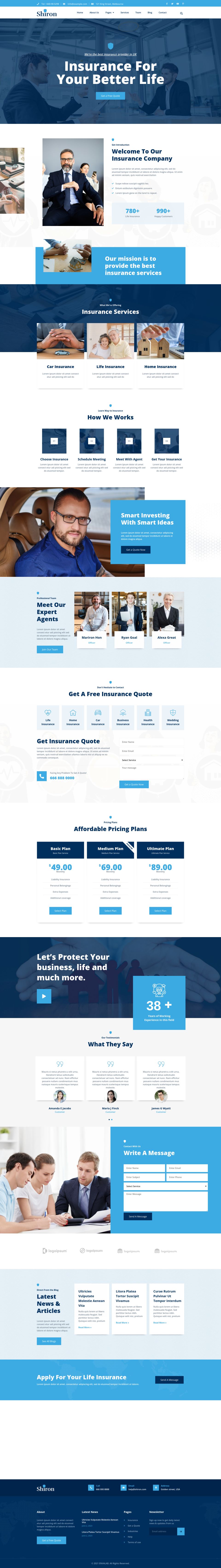 WordPress template ThemeForest Shiron