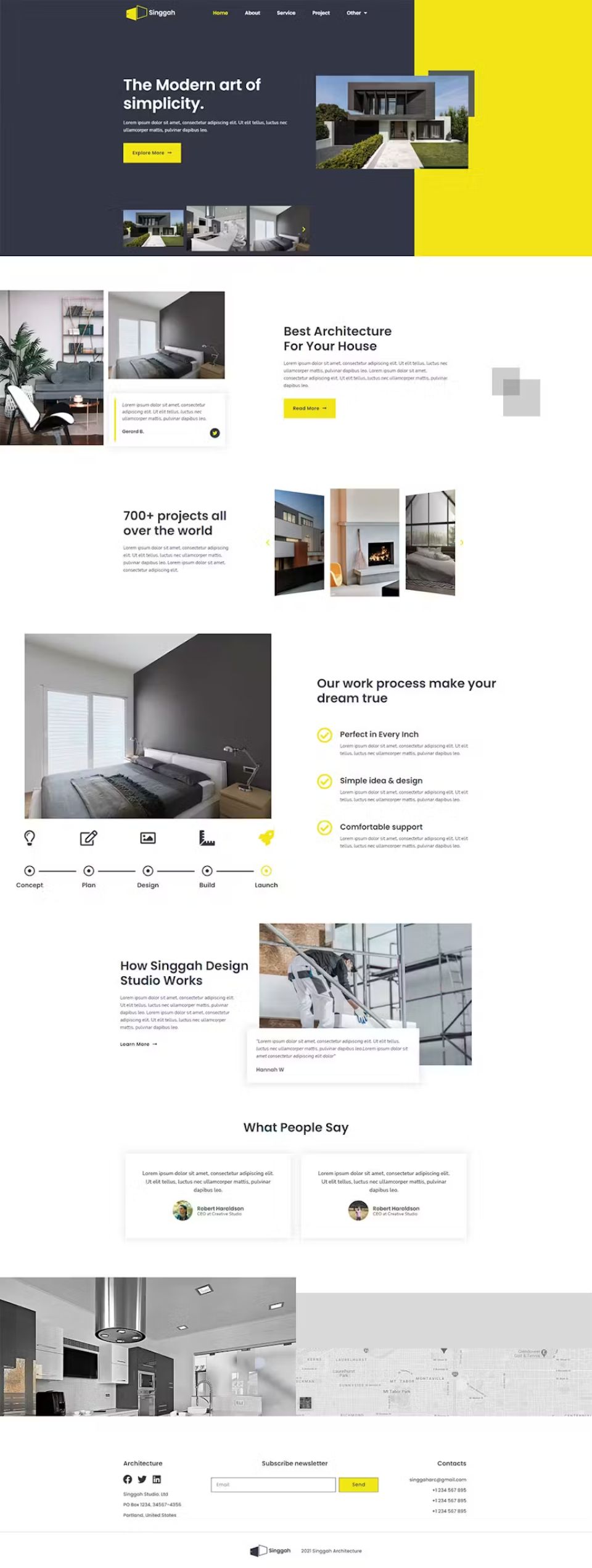 WordPress template ThemeForest Singgah