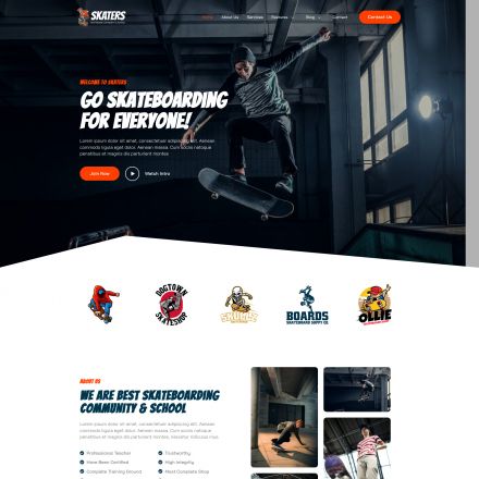 ThemeForest Skaters