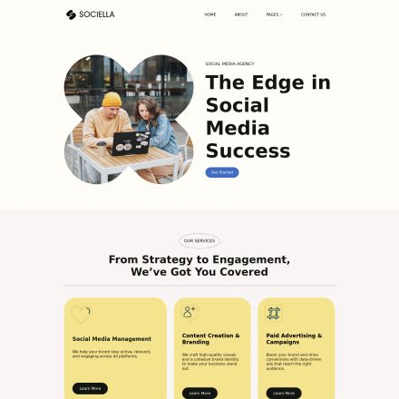 ThemeForest Sociella
