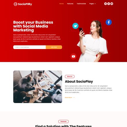 ThemeForest Socioplay