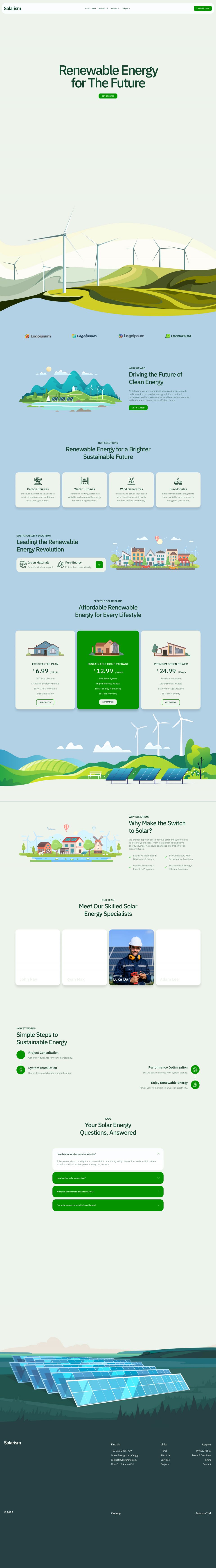 WordPress template ThemeForest Solarism