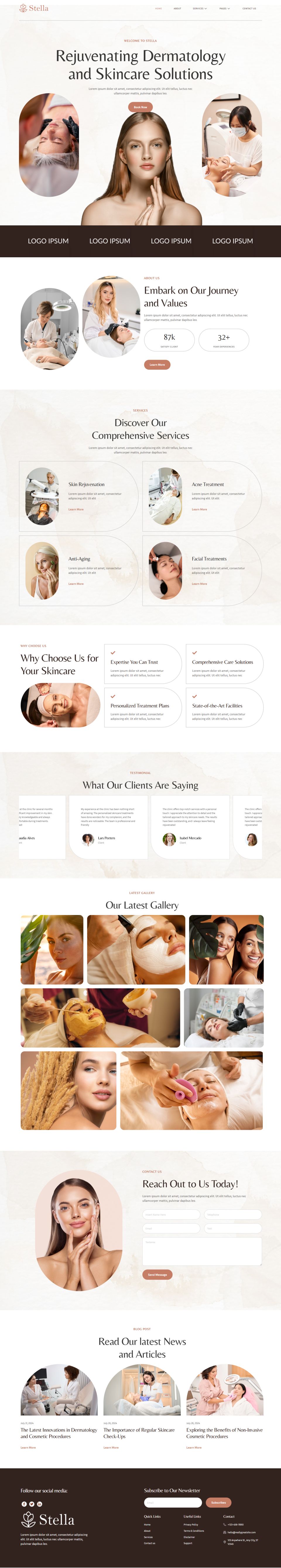 WordPress template ThemeForest Stella