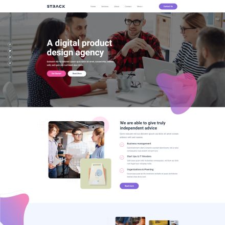 ThemeForest STRACK