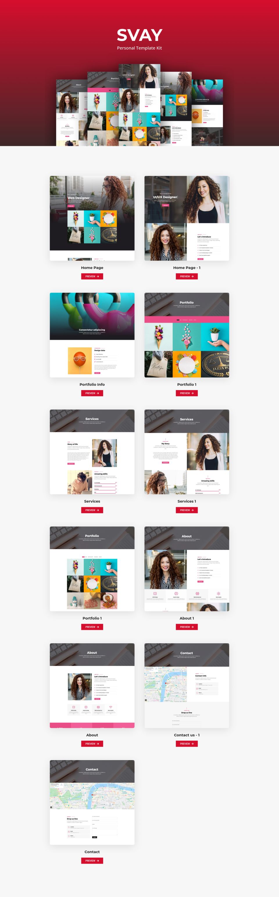 WordPress template ThemeForest Svay