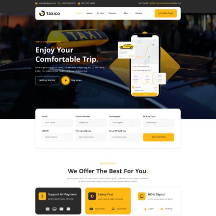 ThemeForest Taxico