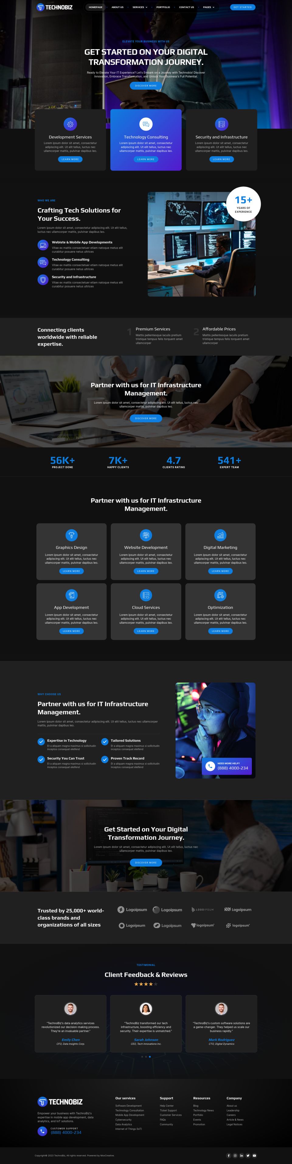 WordPress template ThemeForest TechnoBiz