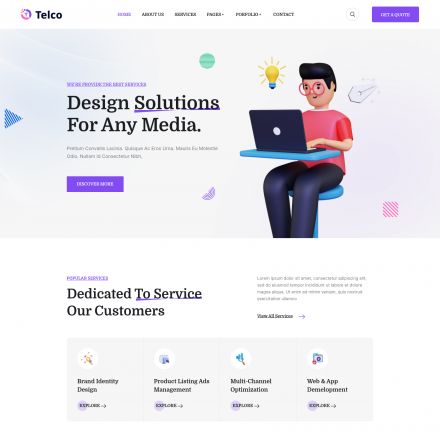 ThemeForest Telce