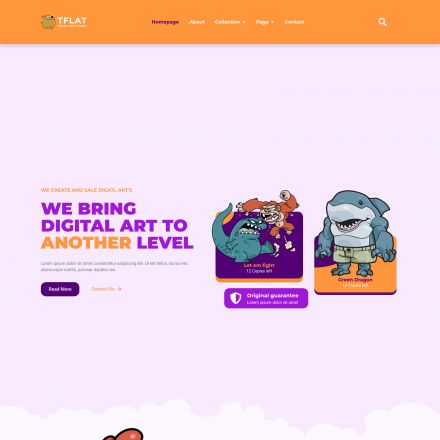 ThemeForest Tflat