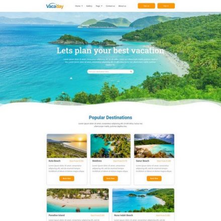 ThemeForest Vacaday