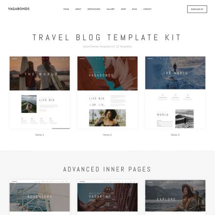 ThemeForest Vagabonds