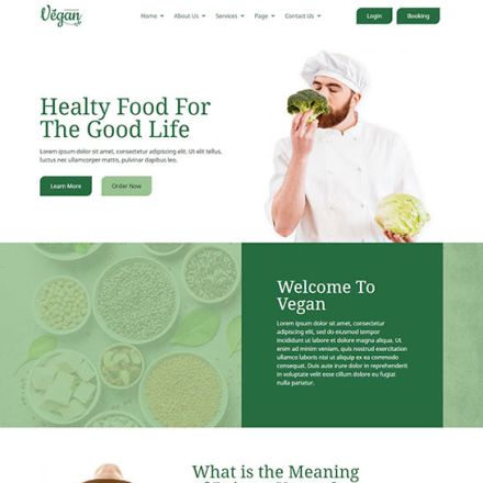 ThemeForest Vegan