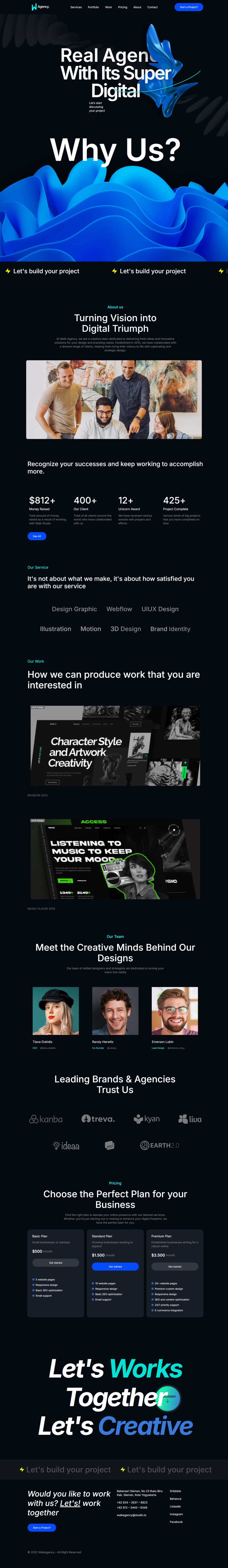 WordPress template ThemeForest WAgency