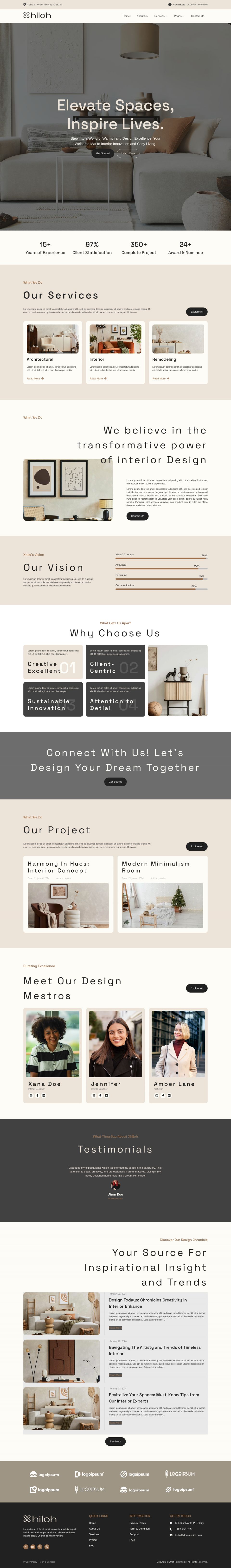 WordPress template ThemeForest Xhiloh
