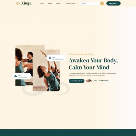 ThemeForest Xioga
