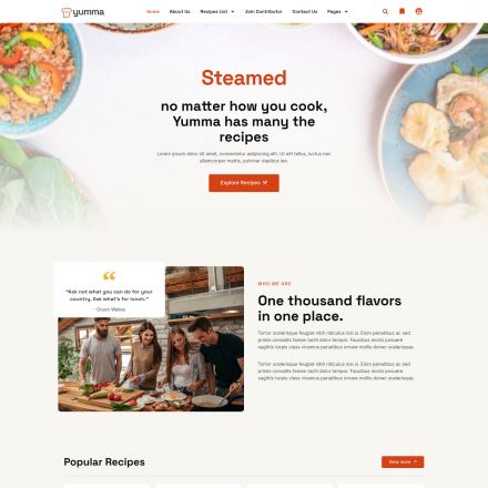 ThemeForest Yumma