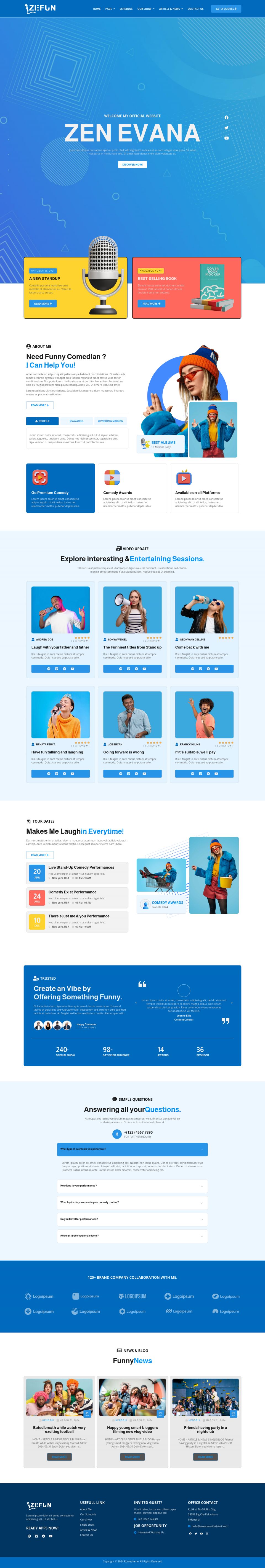 Template ThemeForest Zefun WordPress template ThemeForest Zefun