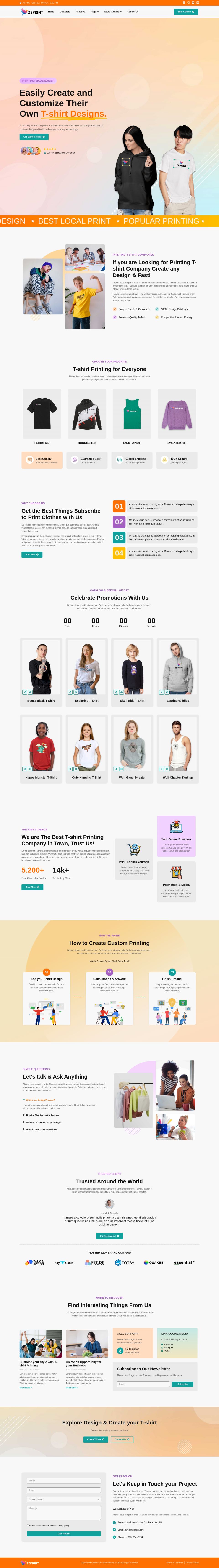 Template ThemeForest Zeprint WordPress template ThemeForest Zeprint