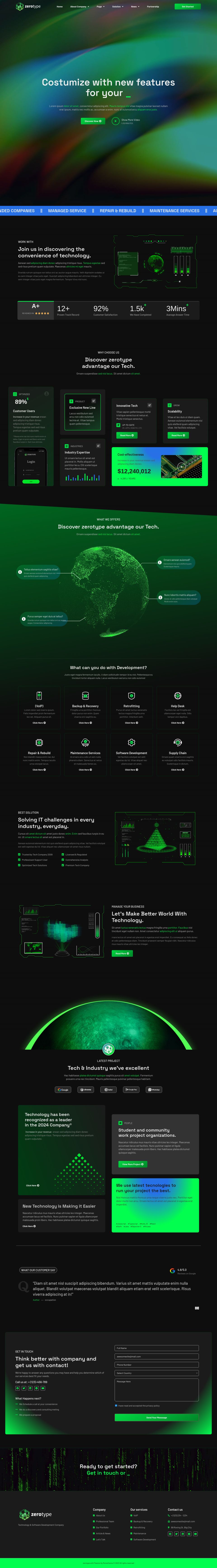 Template ThemeForest Zerotype WordPress template ThemeForest Zerotype