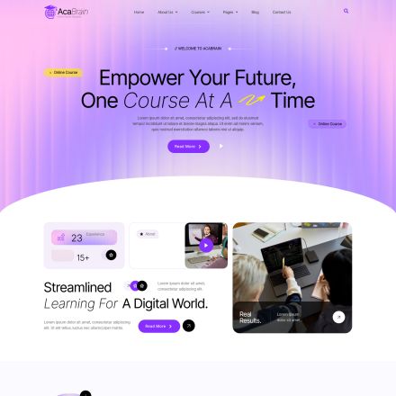 ThemeForest Acabrain