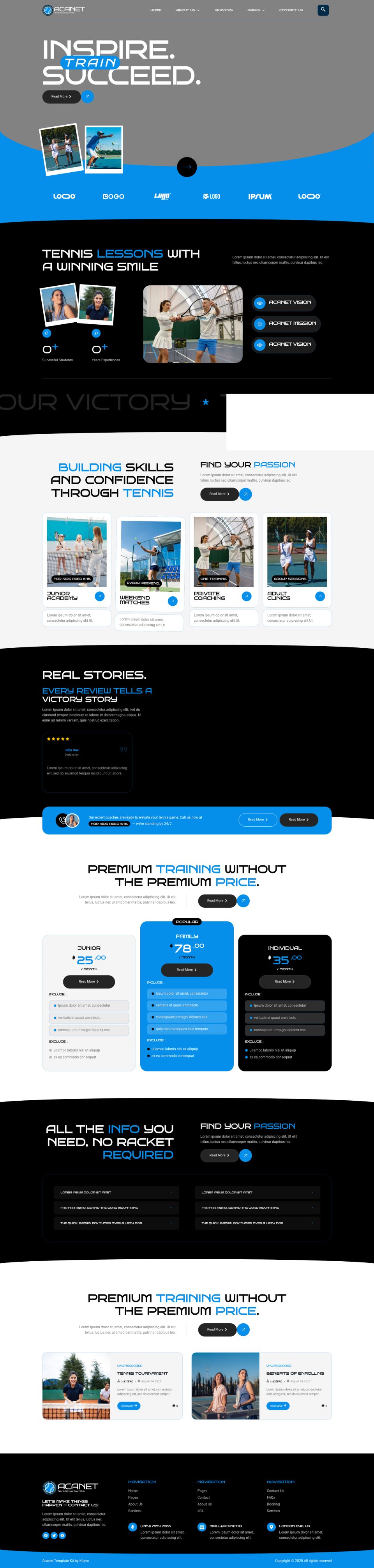 Template ThemeForest Acanet WordPress template ThemeForest Acanet