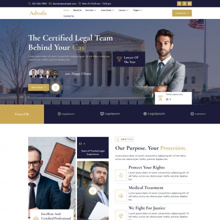 ThemeForest Advofa