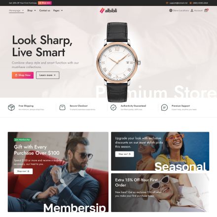 ThemeForest Albibli