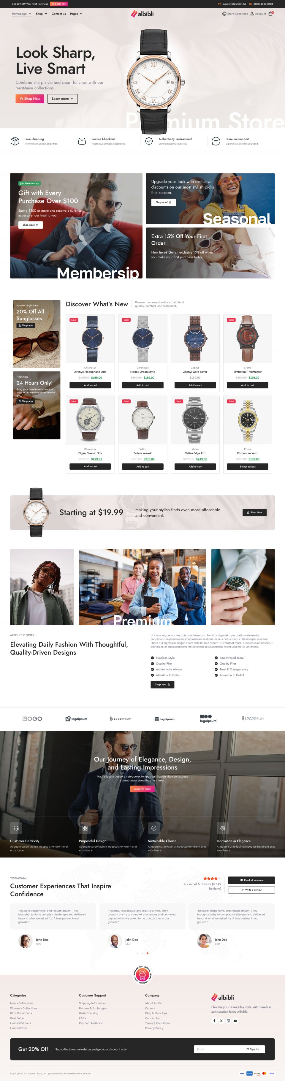WordPress template ThemeForest Albibli