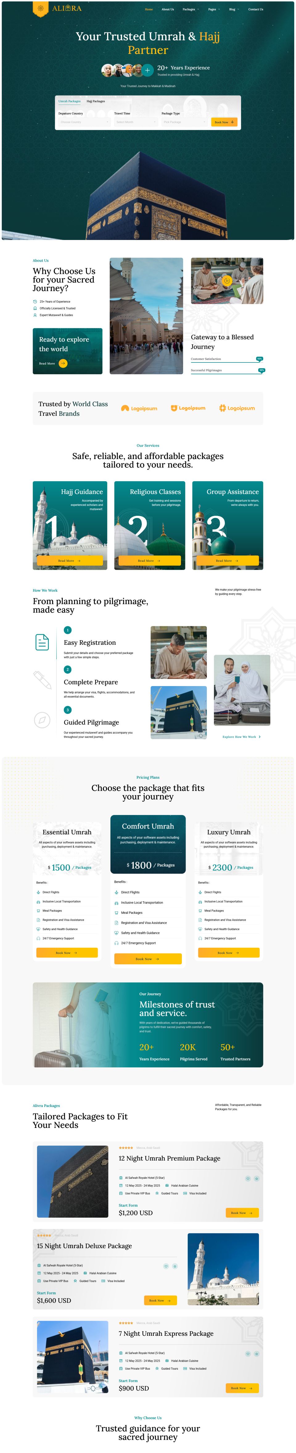 WordPress template ThemeForest Alivra