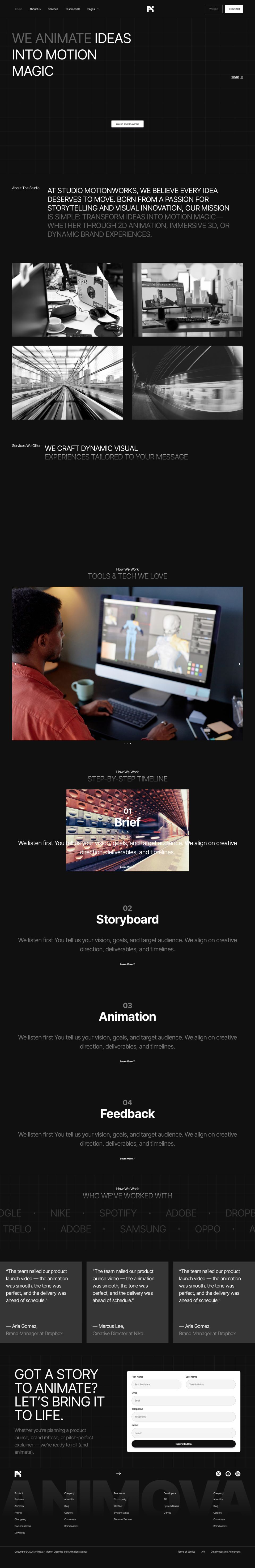 WordPress template ThemeForest Animova