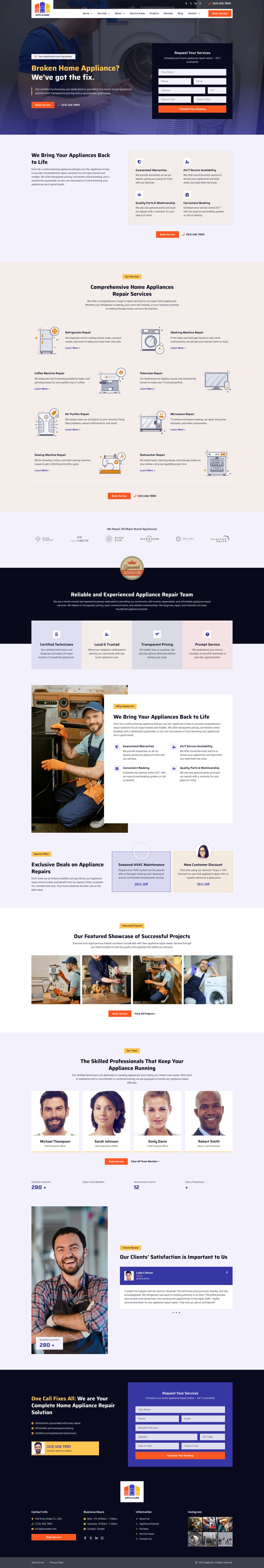 WordPress template ThemeForest Applicare