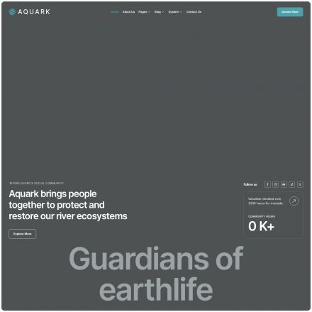 ThemeForest Aquark