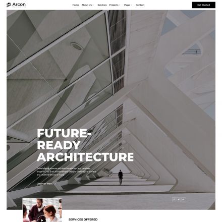 ThemeForest Arcon