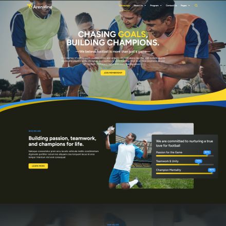 ThemeForest Arenaline