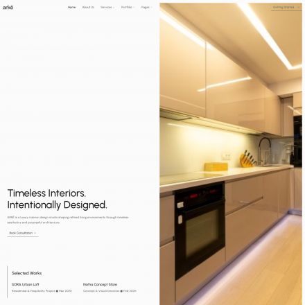 ThemeForest Arke