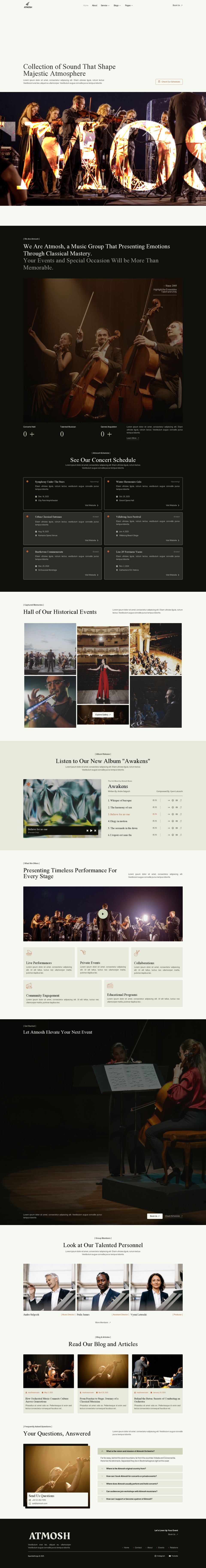 WordPress template ThemeForest Atmosh
