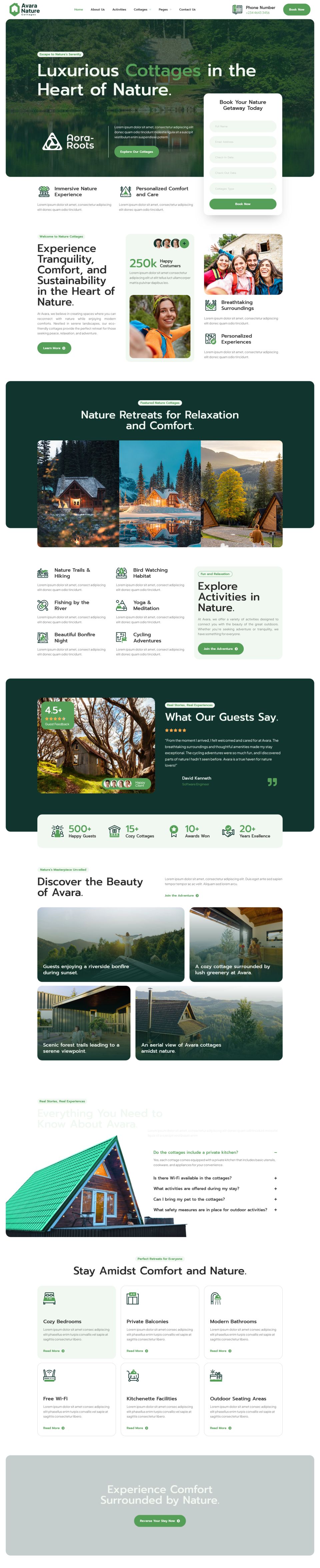 WordPress template ThemeForest Avara