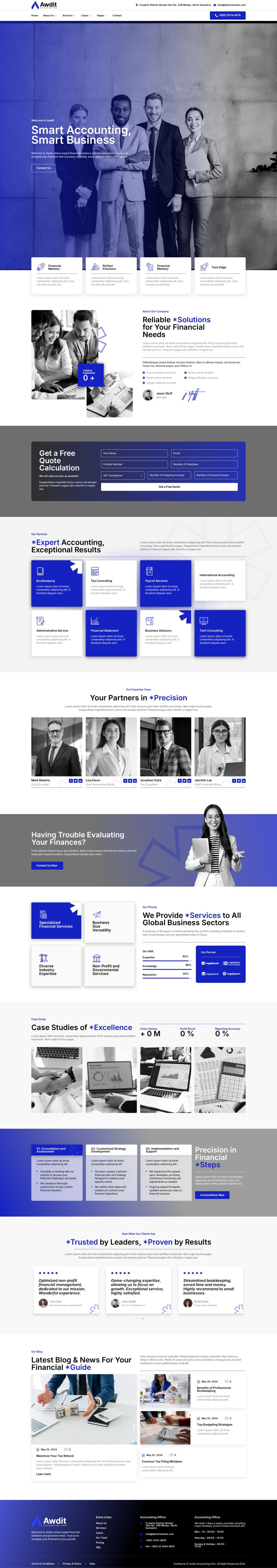 WordPress template ThemeForest Awdit