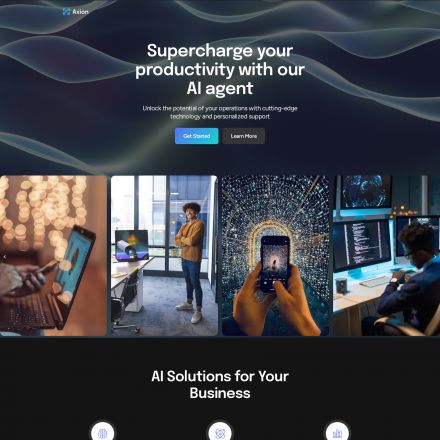 ThemeForest Axion