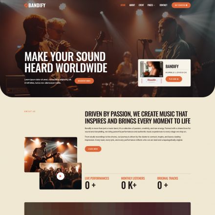 ThemeForest Bandify